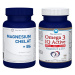 Pharma Activ Magnesium Chelát + B6 + Omega 3 IQ Activ Vitamín E a D3 60 kapslí + 100 tobolek