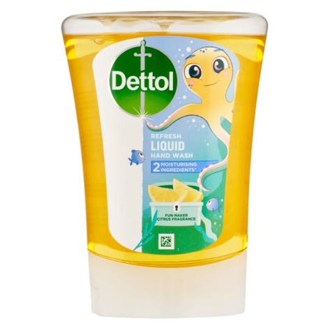 DETTOL Kids Bavič CitrusTekuté mýdlo náplň do bezdotykového dávkovače 250 ml