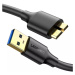 Kabel USB 3.0 - micro USB 3.0 UGREEN US130 2m (černý)