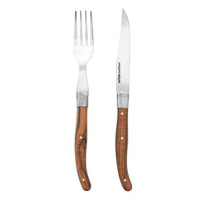 ORION Steak set nůž+vidlička nerez/dřevo