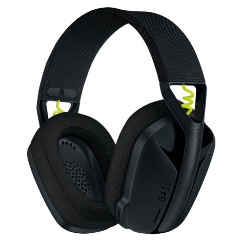 Logitech G435 LIGHTSPEED Wireless Gaming Headset Černá