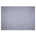 Vopi koberce AKCE: 150x250 cm Metrážový koberec Quick step šedý - neúčtujeme odřezky z role! - B