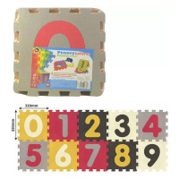 Měkké bloky Čísla E 10ks pěnový koberec baby vkládací puzzle podložka na zem