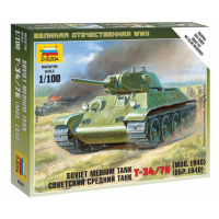 Wargames (WWII) tank 6101 - Soviet Medium Tank T-34/76 (1: 100)