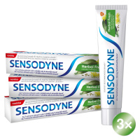 Sensodyne Herbal Fresh Zubní pasta 3 x 75 ml