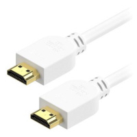 AlzaPower Core Premium HDMI 2.0 High Speed 4K 1.5m bílý