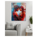 Obrazy na stěnu - Vír emocí Rozměr: 40x50 cm, Rámování: vypnuté plátno na rám
