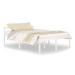 Rám postele bílý masivní borovice 140 × 200 cm, 810615