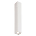 Eco-Light Svítidlo Fluke, hranatý tvar, výška 40 cm, bílé