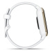 Garmin Venu Sq 2, Cream Gold / White silikonový řemínek