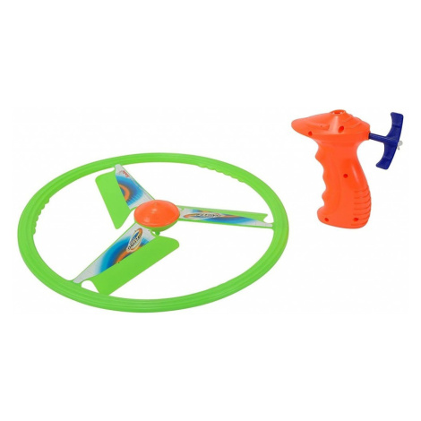 Simba létající disk na natažení zelený