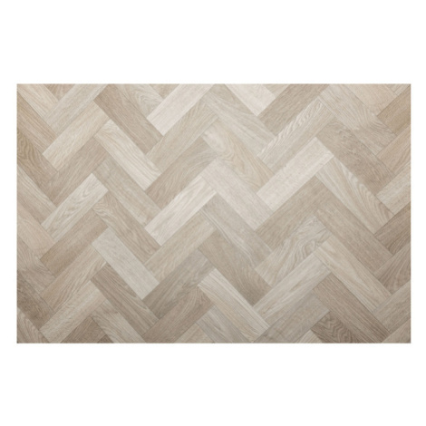 PVC podlaha Bingo Sintra 583 rybí kost, béžová