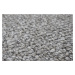 Vopi koberce Běhoun na míru Wellington šedý - šíře 150 cm