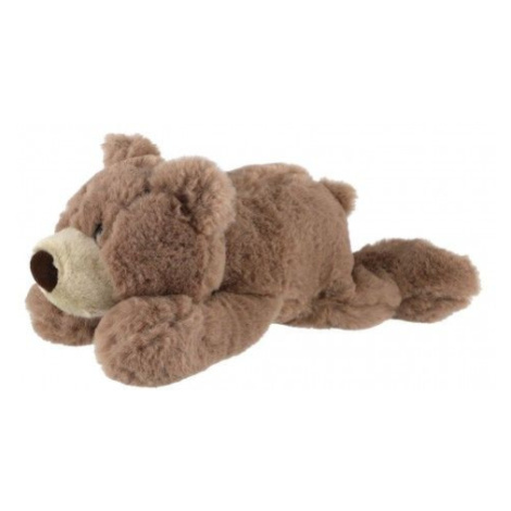 Ležící medvěd, plyšový, 28 cm, světle hnědý Teddies