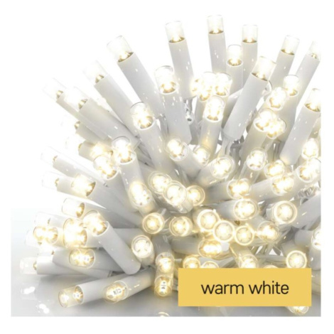 Profi LED spojovací řetěz bílý, 10 m, venkovní i vnitřní, teplá bílá EMOS