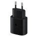 Cestovní nabíječka Samsung EP-TA800EW Fast Charger 25W, black (BULK)