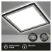 BRILONER Ultraplochý LED panel s přímým a nepřímým osvětlením, 42 cm, LED, 18 W, 2400 lm, černá-