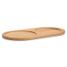 Podložka pod misku 20x38 cm Doppio Oak Natural S/L – MiaCara