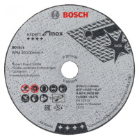 BOSCH rozbrušovací kotouče Expert for Inox 76mm pro GWS 12V-76, 5ks 2608601520