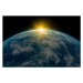 Fotografie Sunrise over planet earth, Image Source, 40 × 26.7 cm