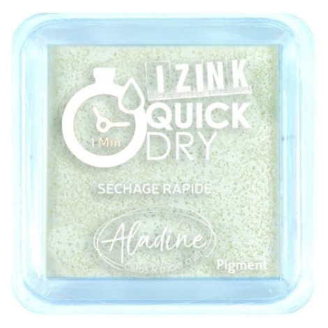 Razítkovací polštářek IZINK Quick Dry rychleschnoucí - bílý ALADINE