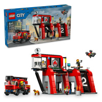 LEGO® City 60414 Hasičská stanice s hasičským vozidlem