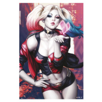 Plakát, Obraz - Harley Quinn - Kiss, (61 x 91.5 cm)