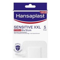 Hansaplast Sensitive XXL elastická náplast 8x10 cm 5ks