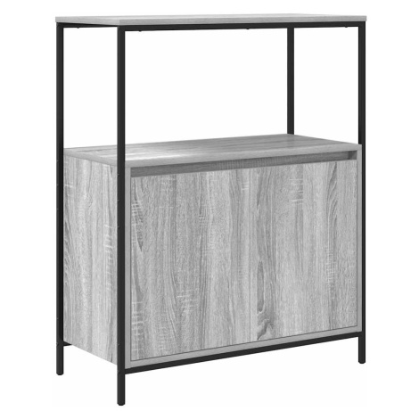 vidaXL Koupelnová skříňka s policemi Šedá Sonoma 76,5x35x95 cm