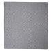 Vopi koberce Kusový koberec Toledo šedé čtverec - 400x400 cm