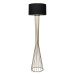 Sofahouse 28691 Designová stojanová lampa Fellini 155 cm černá / zlatá