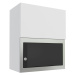 ArtExt Kuchyňská skříňka horní pro mikrovlnnou troubu SILVER | W2 MK 60 Barva korpusu: Bílá