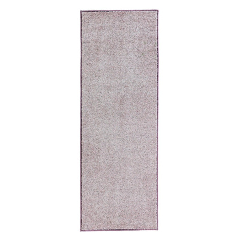 Růžový běhoun Hanse Home Pure, 80 x 300 cm