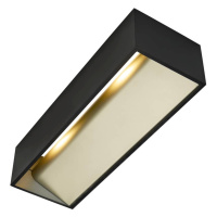 SLV BIG WHITE LOGS IN L Indoor, nástěnné LED svítidlo, černé/zlaté, 2000-3000K, DIM-TO-WARM 1002