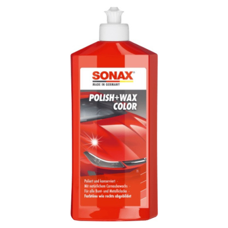 Sonax barevná leštěnka červená - 500 ml