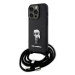 Originální pouzdro Karl Lagerfeld iPhone 15 Pro 6.1 hardcase černé