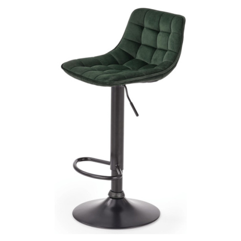 Barová židle SCH-95 tmavě zelená