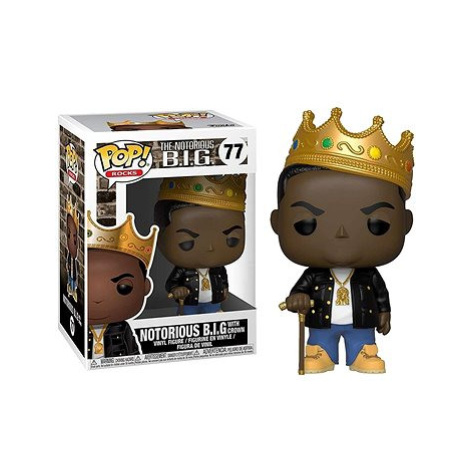 Funko POP! Notorious B.I.G. Notorious B.I.G. with Crown 77