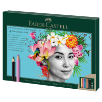 Faber-Castell Faber-Castell, 210052, kreativní sada Polychromos & Pitt Graphite Matt s příslušen