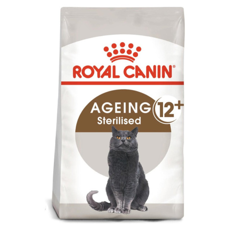 ROYAL CANIN AGEING 12+ Sterilised granule pro starší kastrované kočky, 4 kg