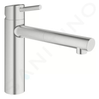 Grohe 31129DC1 - Páková dřezová baterie, supersteel