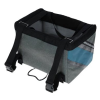 Kerbl Cestovní taška na kolo pro psa Vacation 38 × 29 × 25 cm, šedá/modrá