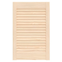 vidaXL Nábytková dvířka lamelový design 61,5 x 39,4 cm borovice