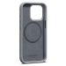 Woolnut MagSafe kožený kryt pro iPhone 15 Pro šedý (v2)