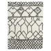 Černo-bílý koberec Think Rugs Scandi Berber, 120 x 170 cm