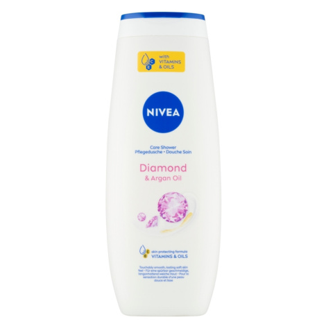 NIVEA Diamond & Argan Oil Pečující sprchový gel 500 ml
