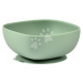 Miska pro miminka Silicone Suction Bowl Beaba Sage Green ze silikonu zelená od 4 měsíců