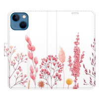 iSaprio flip pouzdro Pink Flowers 03 pro iPhone 13 mini