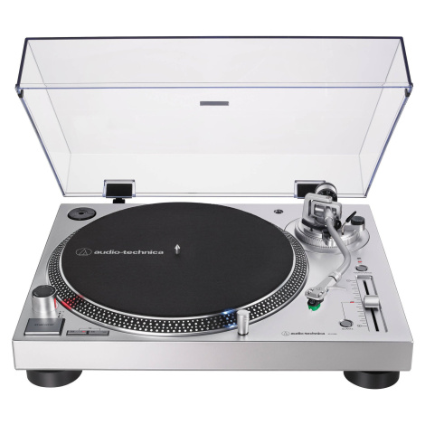 Audio-Technica AT-LP120X USB Stříbrná DJ Gramofon