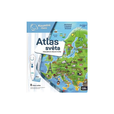 Albi Kouzelné čtení Kniha Atlas světa